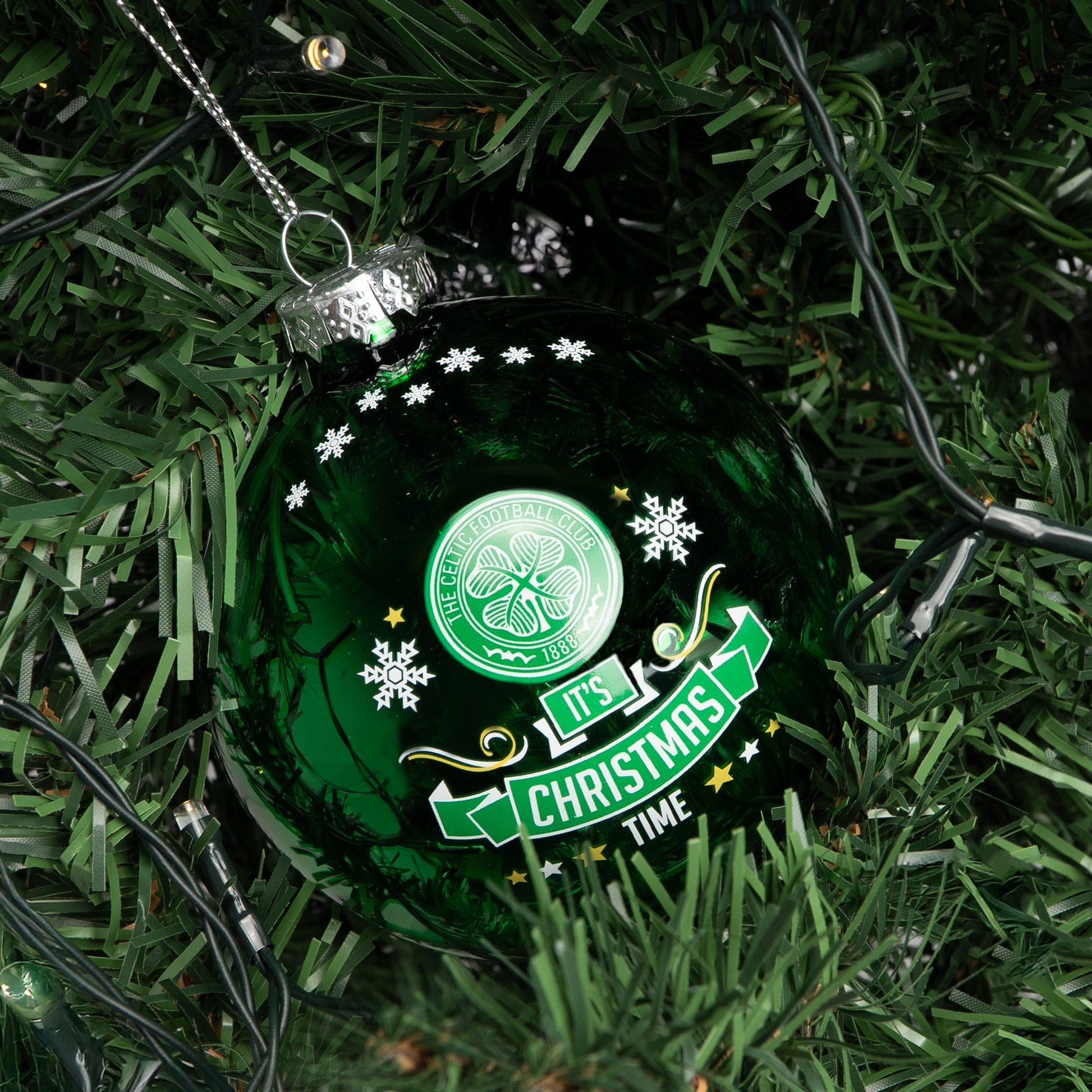 Celtic It's Christmas Time Bauble