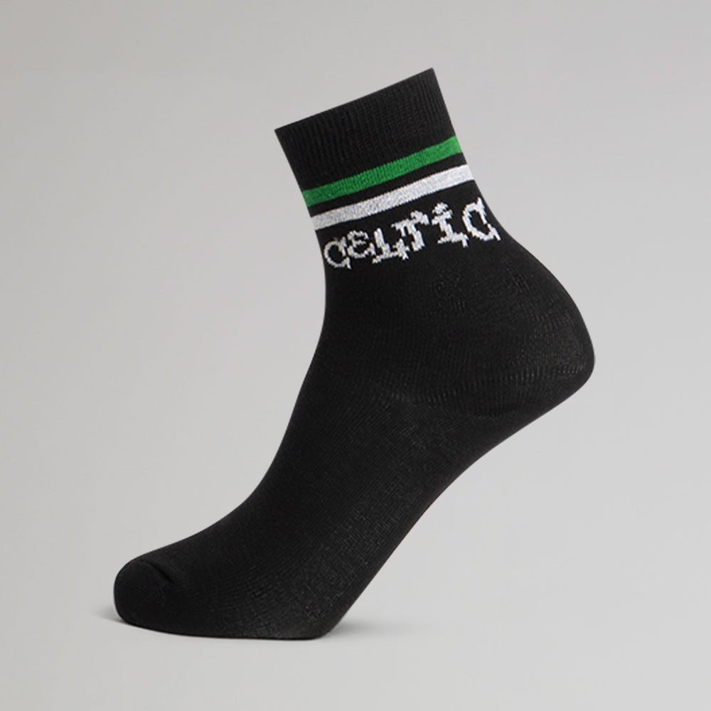 Celtic Junior 2 Pack Text Socks