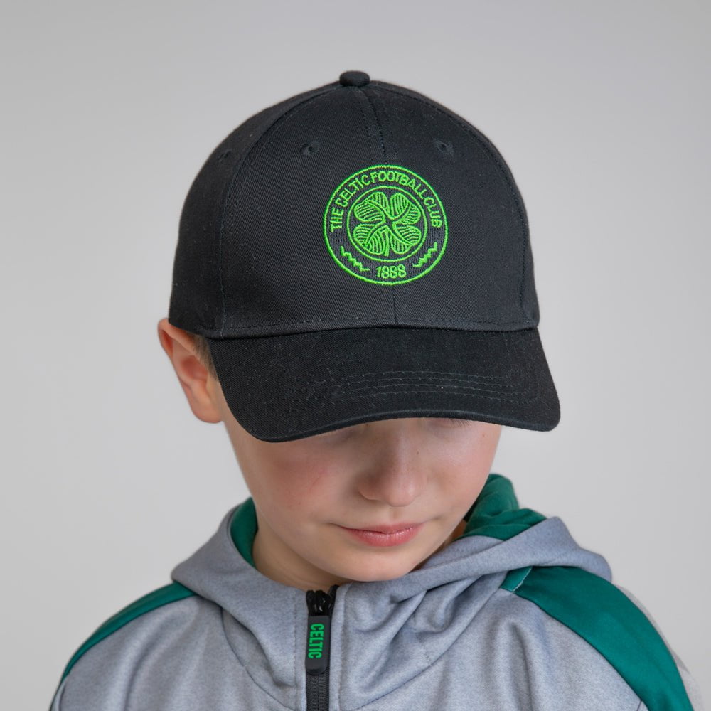 Celtic Junior Black Cap