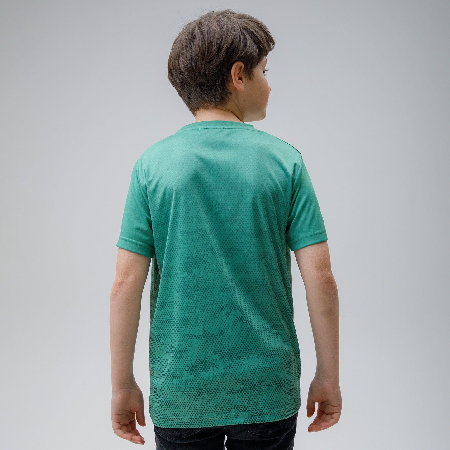 Celtic Junior Camo Dot Print Green T-Shirt