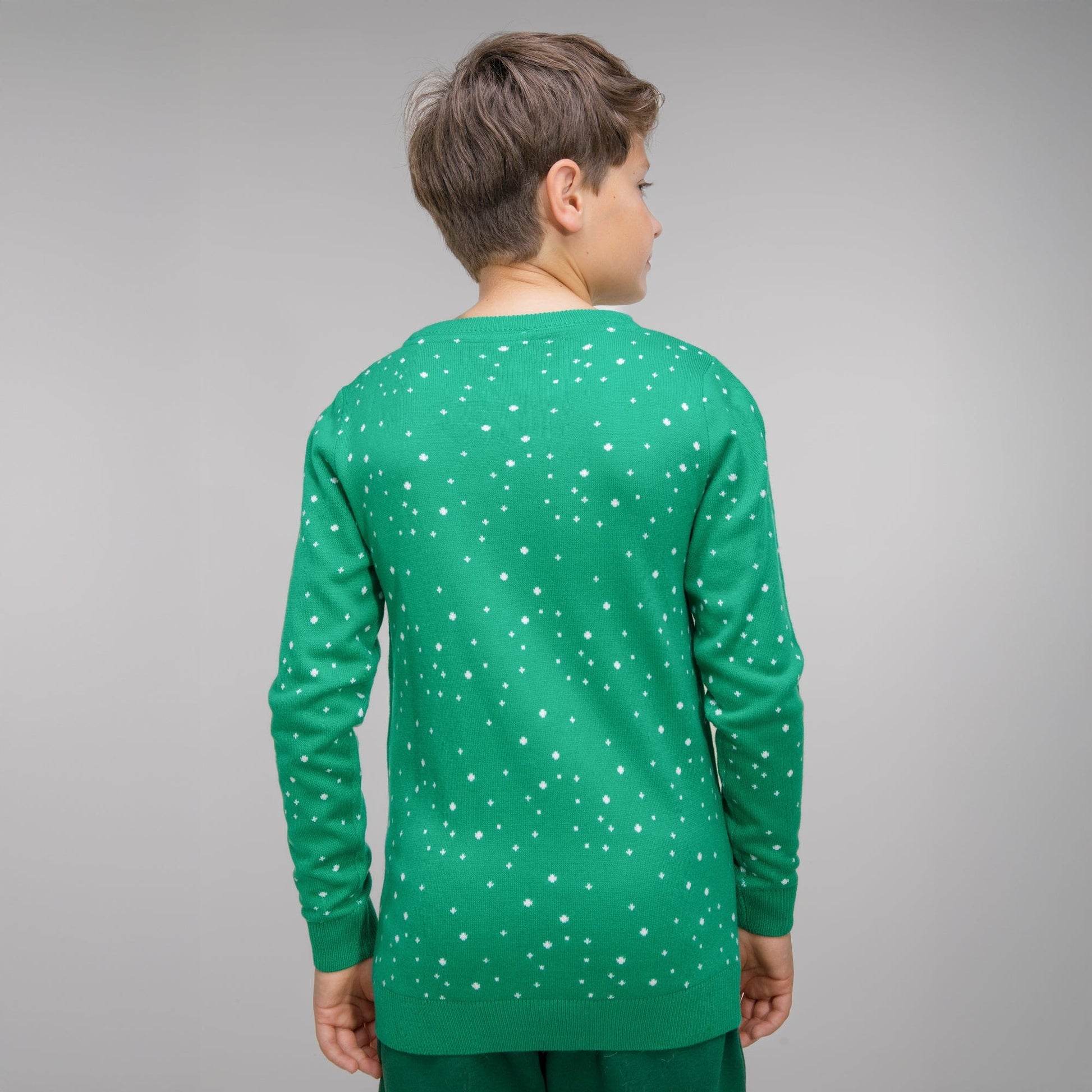 Celtic Junior Christmas Stadium Jumper