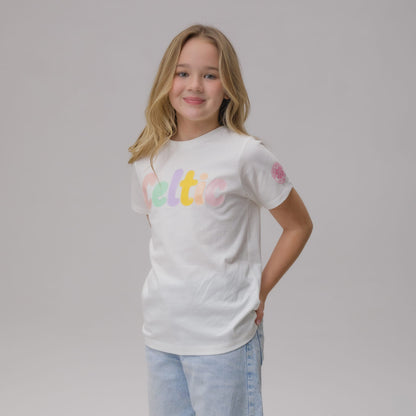 Celtic Junior Colourful Print T-Shirt