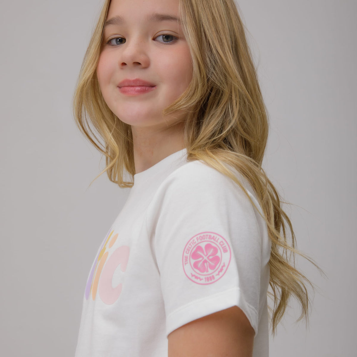 Celtic Junior Colourful Print T-Shirt