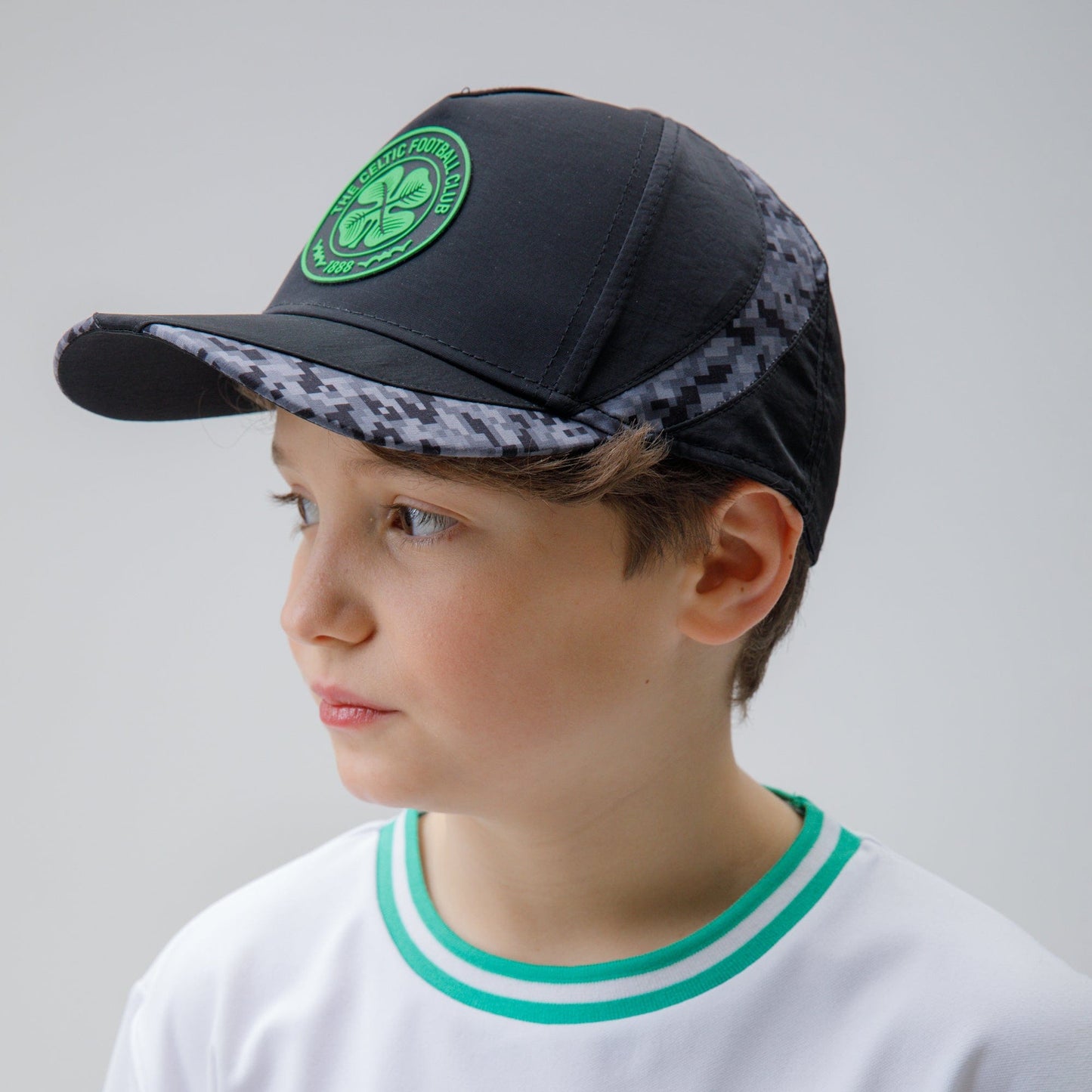Celtic Junior Digital Camo Print Cap
