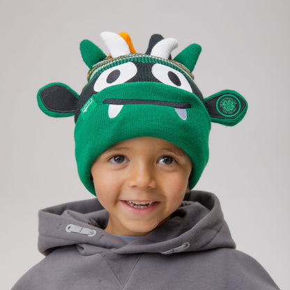 Celtic Junior Dinosaur Green Beanie