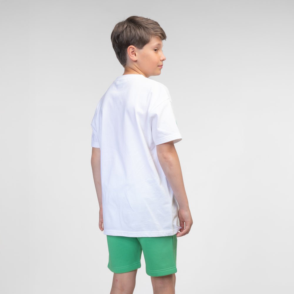 Celtic Junior Graffiti Print T-Shirt