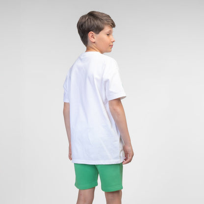 Celtic Junior Graffiti Print T-Shirt