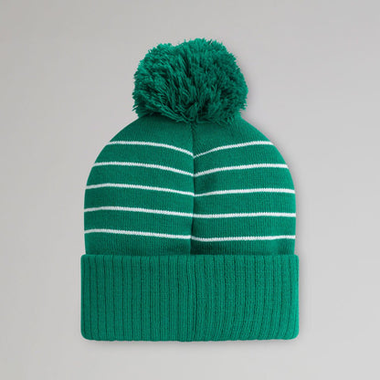 Celtic Junior Green and White Pom Pom Beanie