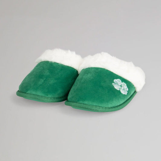 Celtic Junior Green Mule Slipper