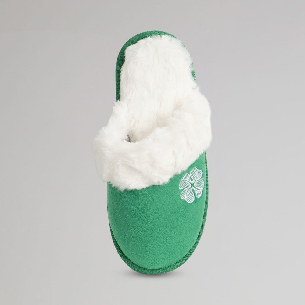 Celtic Junior Green Mule Slipper