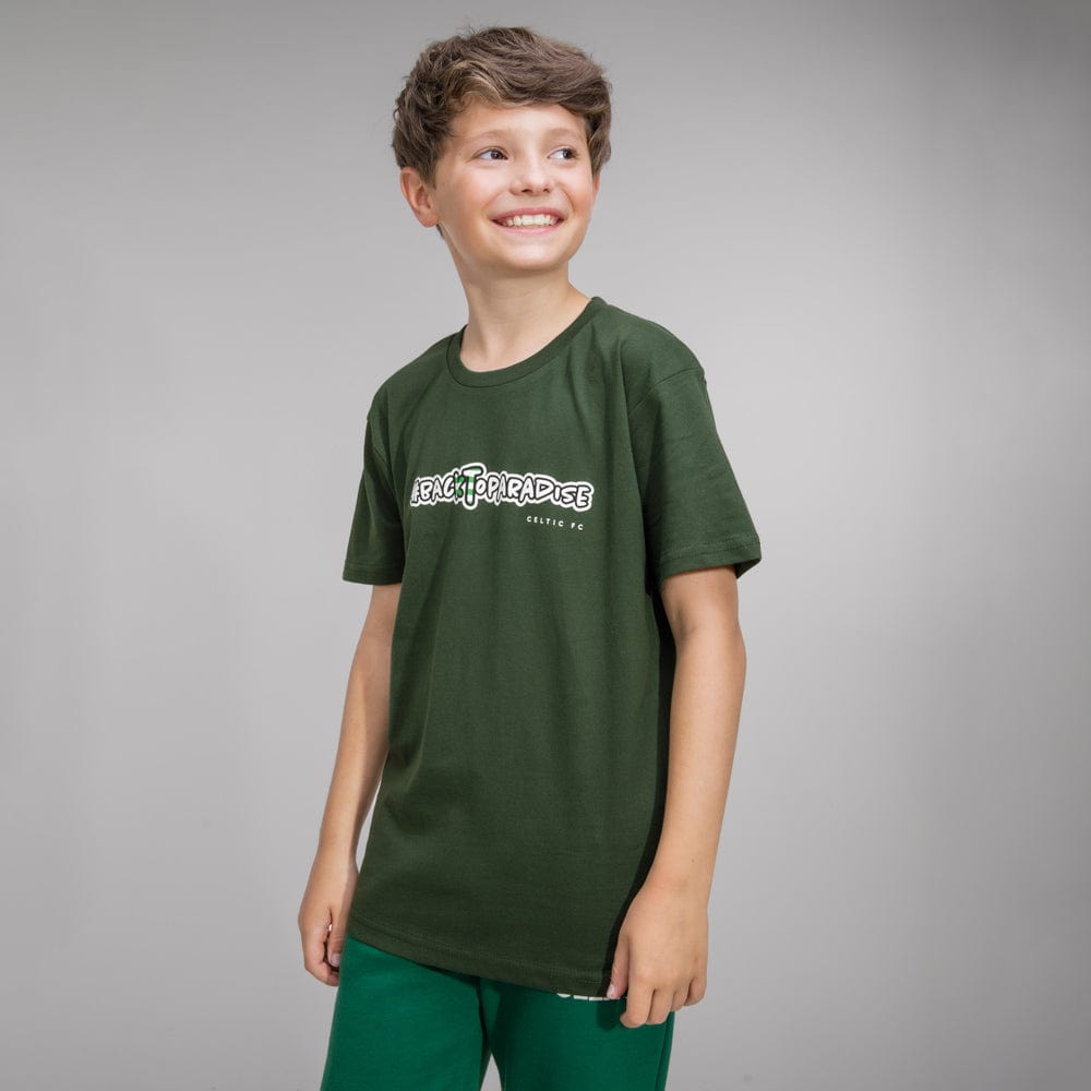 Celtic Junior Kieran Tierney Back To Paradise T-Shirt