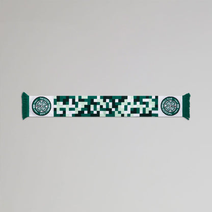 Celtic Junior Pixel Print Scarf