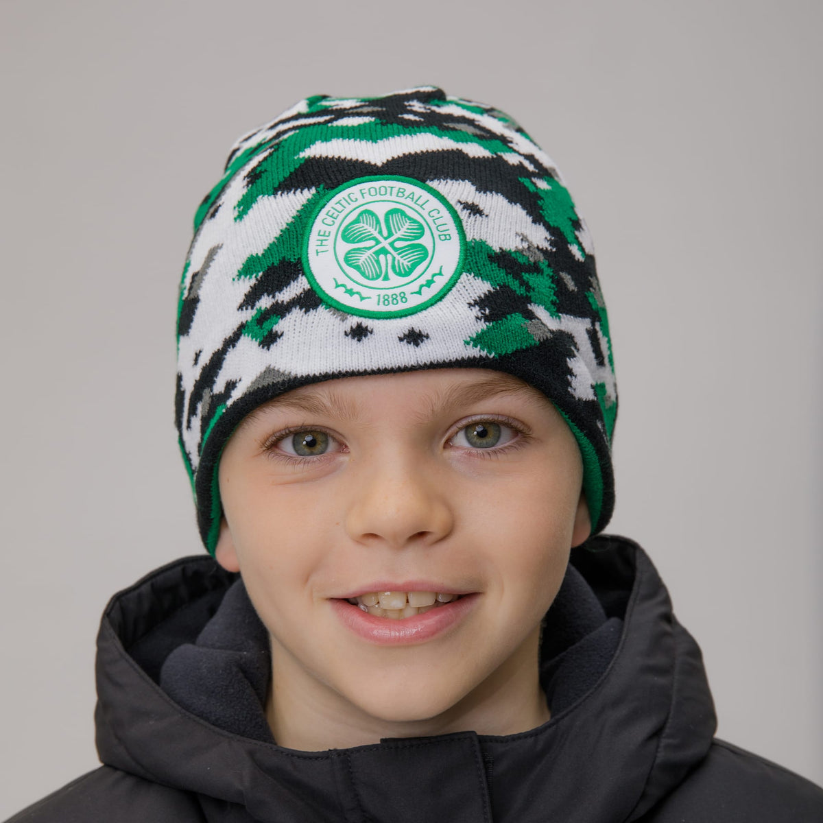 Celtic Junior Reversible Beanie