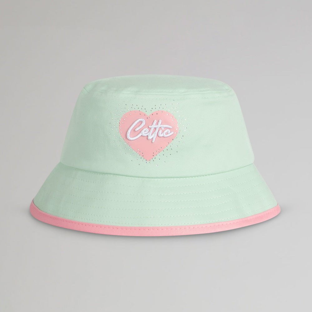 Celtic Junior Sparkle Heart Bucket Hat