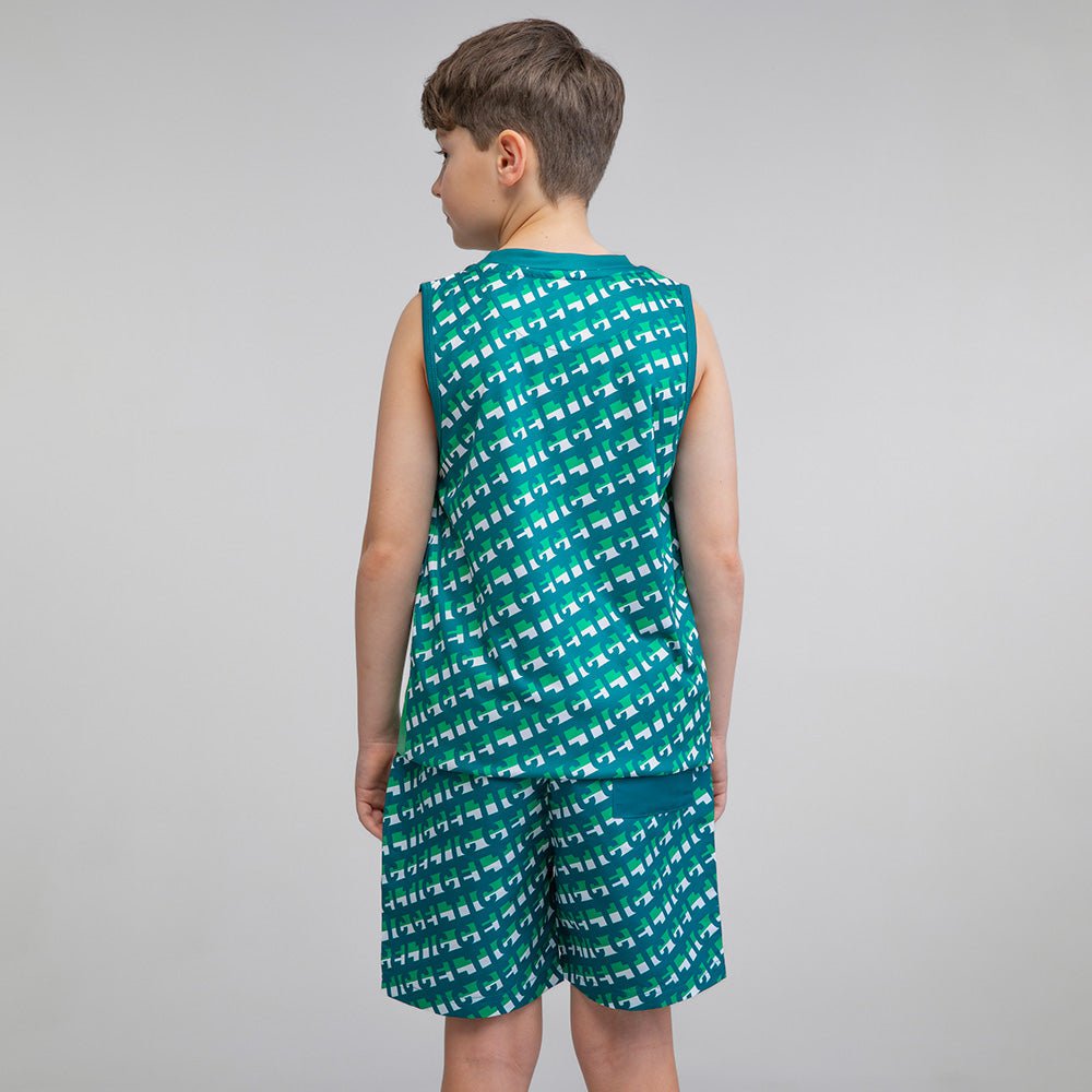 Celtic Junior Text Pattern Vest