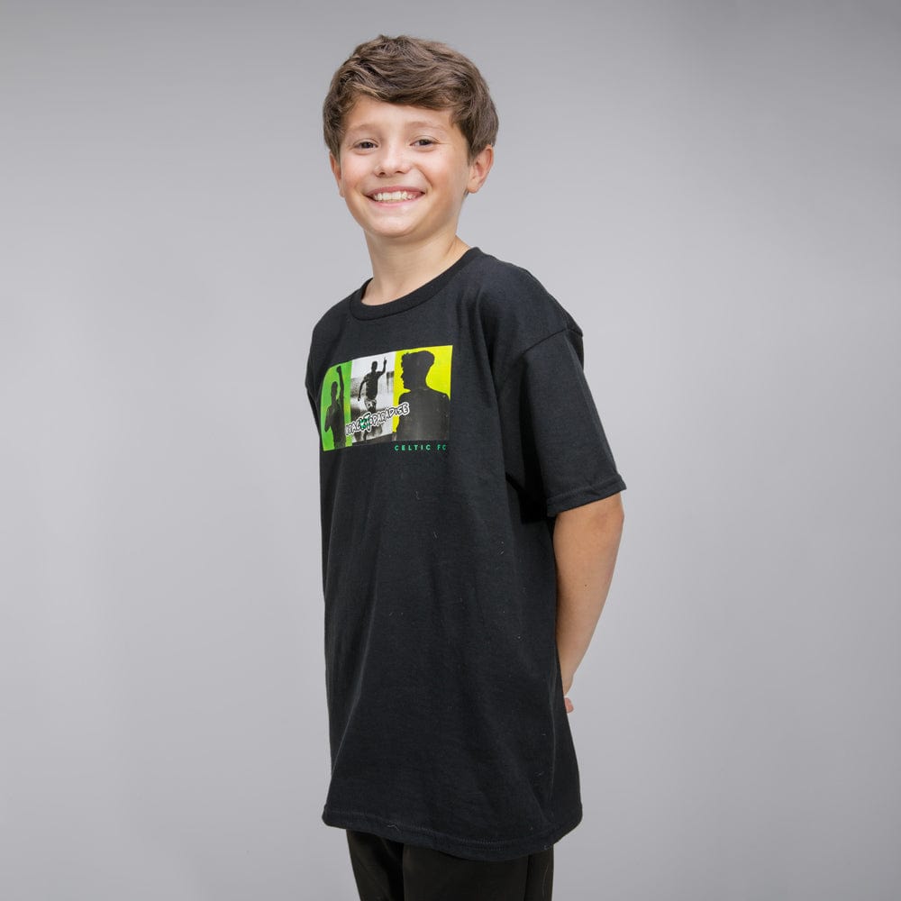 Celtic Junior Tricolour Kieran Tierney T-Shirt – Official Celtic Store