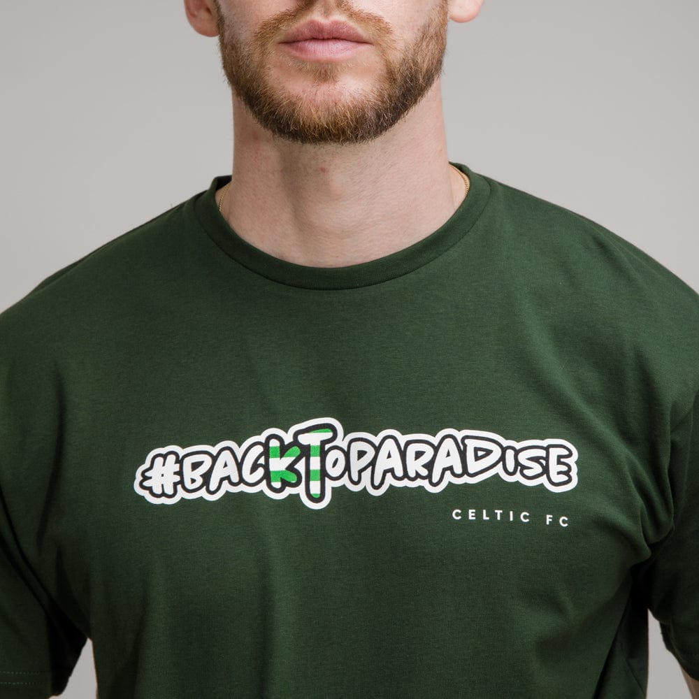 Celtic Kieran Tierney Back To Paradise T-Shirt – Official Celtic Store