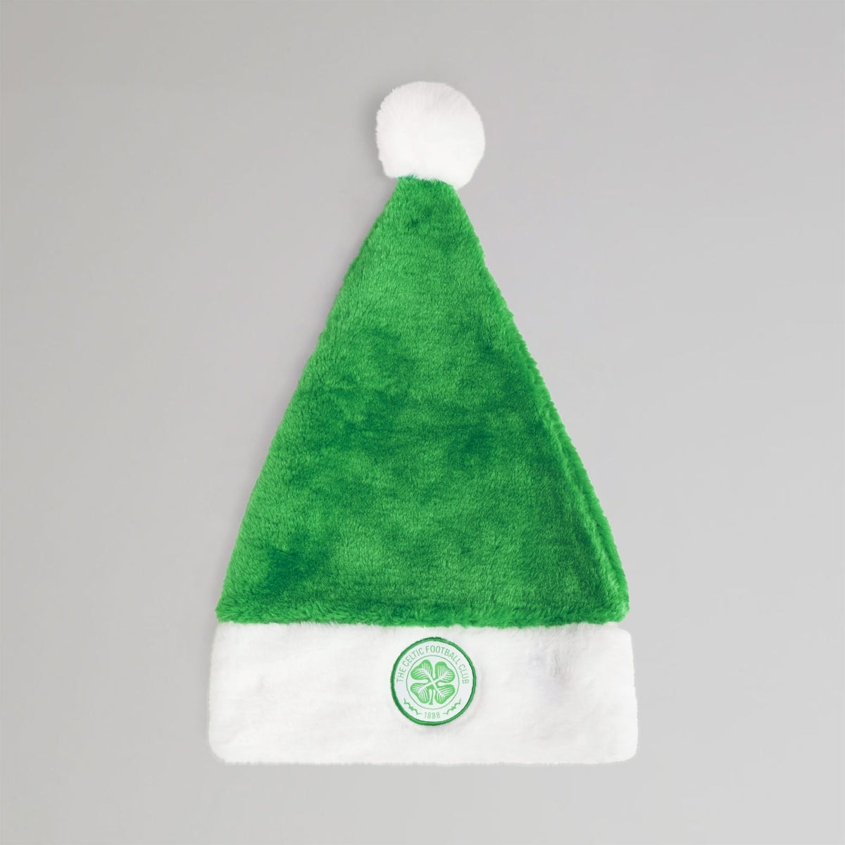 Celtic Light Up Green Santa Hat