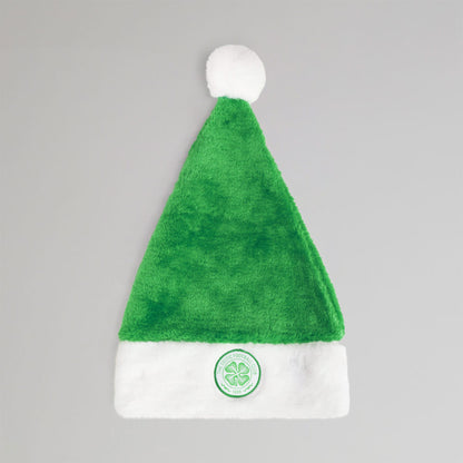 Celtic Light Up Green Santa Hat