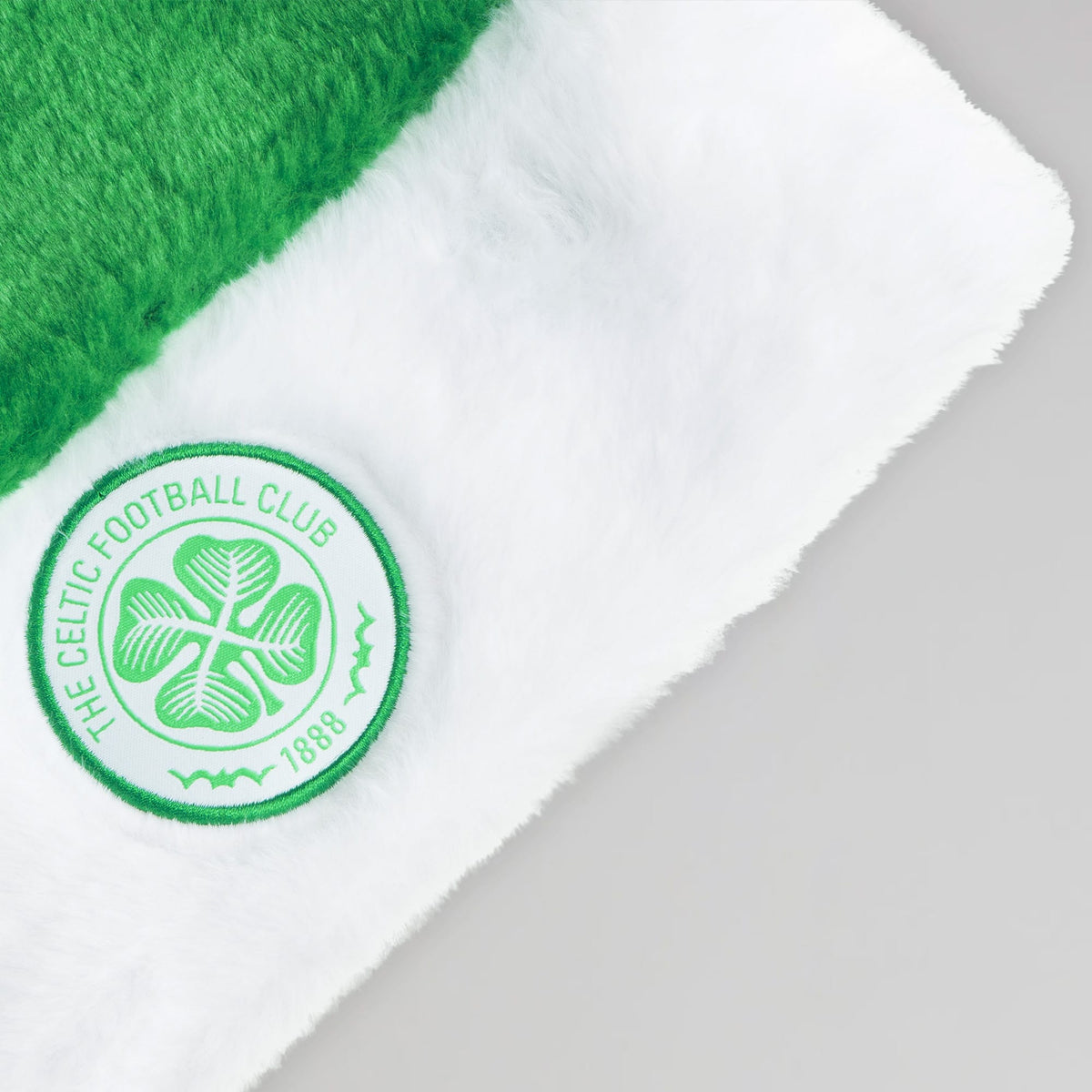 Celtic Light Up Green Santa Hat