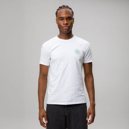 Celtic Lisbon Men's Newspaper White T-Shirt
