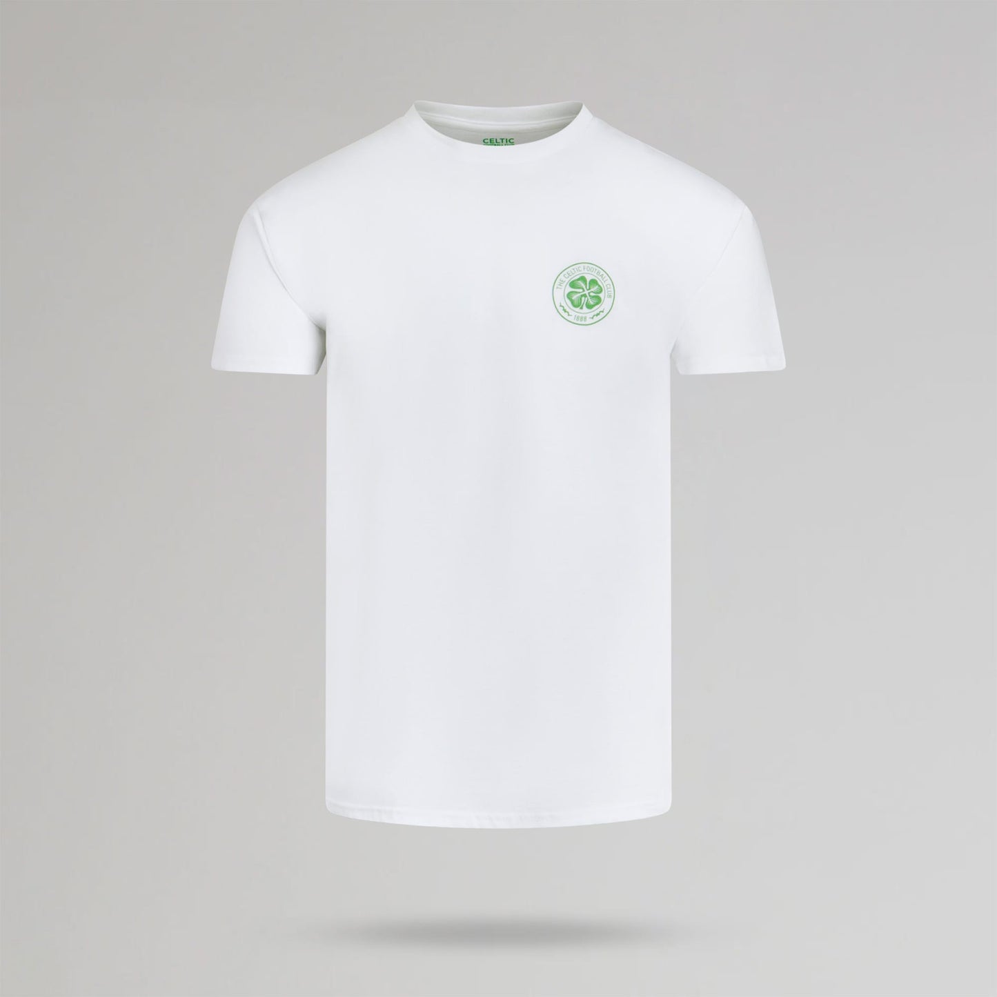 Celtic Lisbon Newspaper White T-Shirt