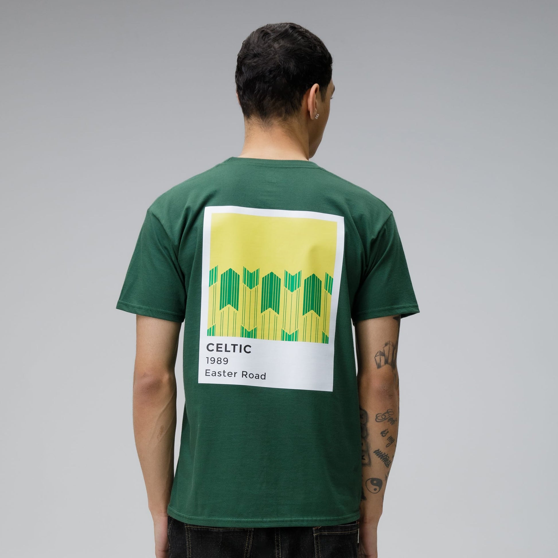 Celtic Men's 1989 Back Print Dark Green T-Shirt
