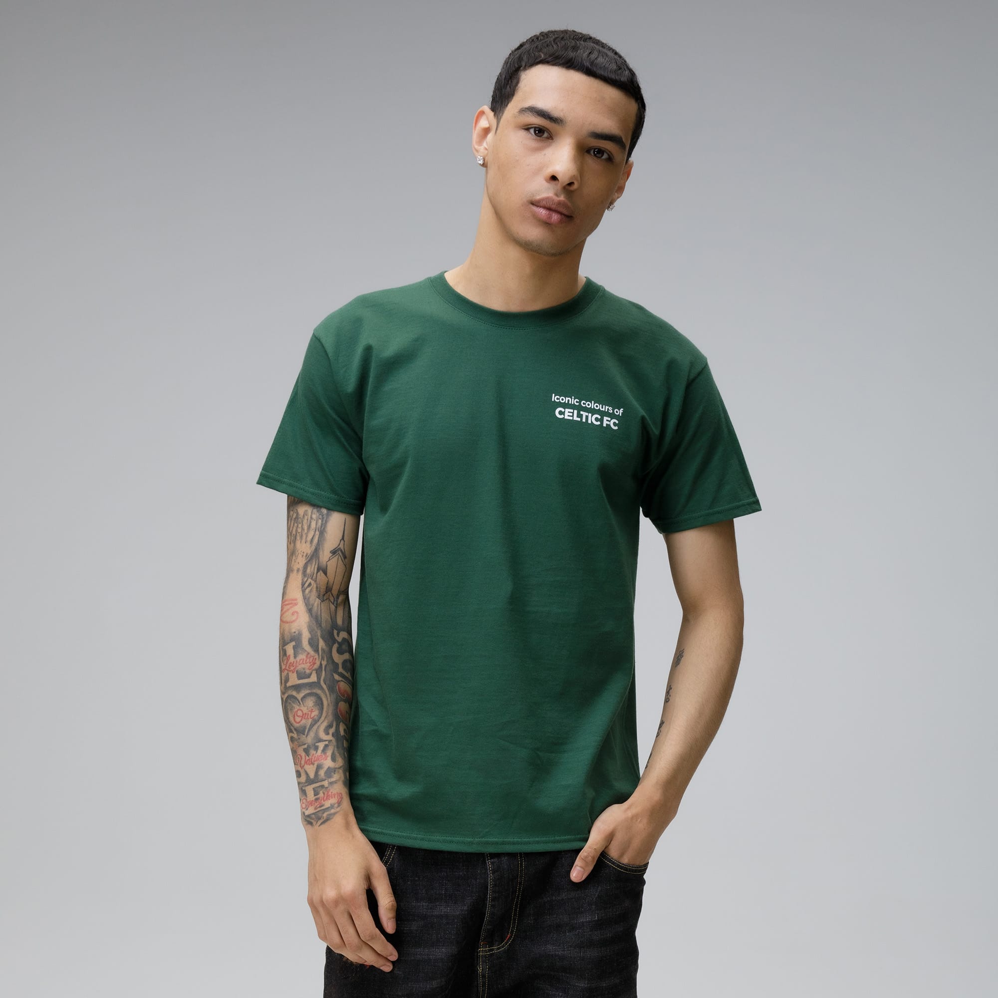 Celtic Men's 1989 Back Print Dark Green T-Shirt – Official Celtic