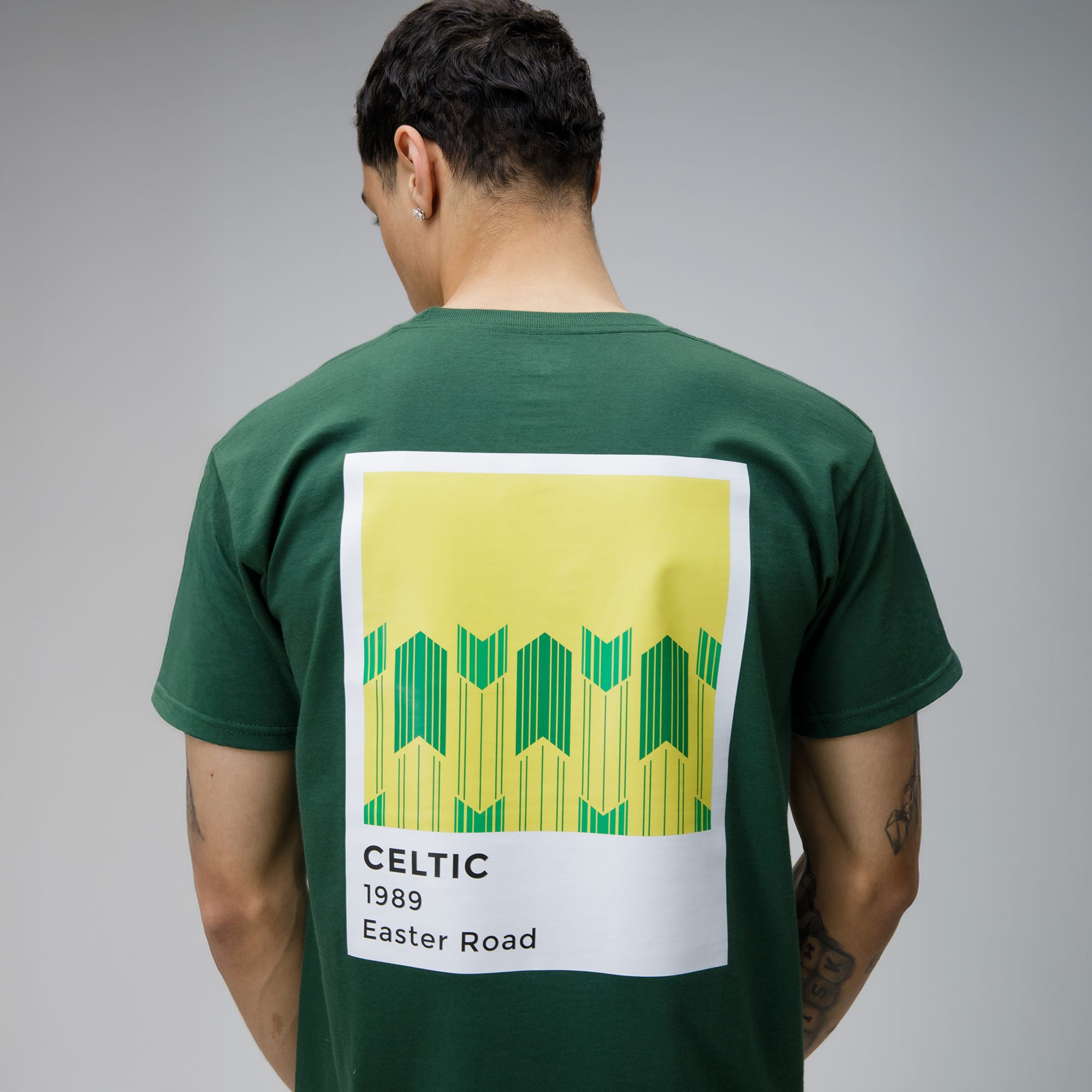 Celtic Men's 1989 Back Print Dark Green T-Shirt – Official Celtic