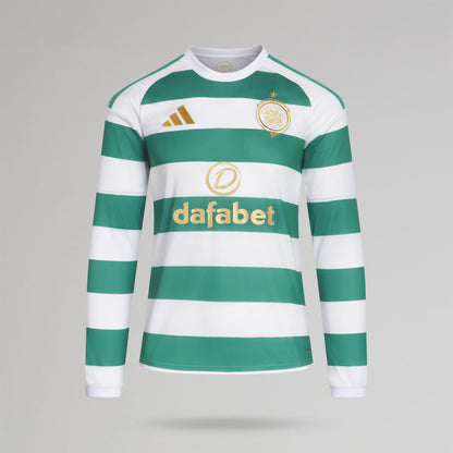 Celtic Men's 2026/26 Home Shirt with Long Sleeves