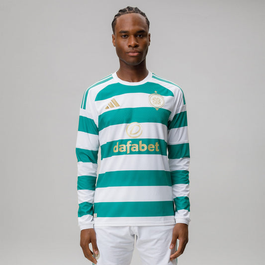 Celtic Men's 2026/27 Authentic Home Shirt with Long Sleeves