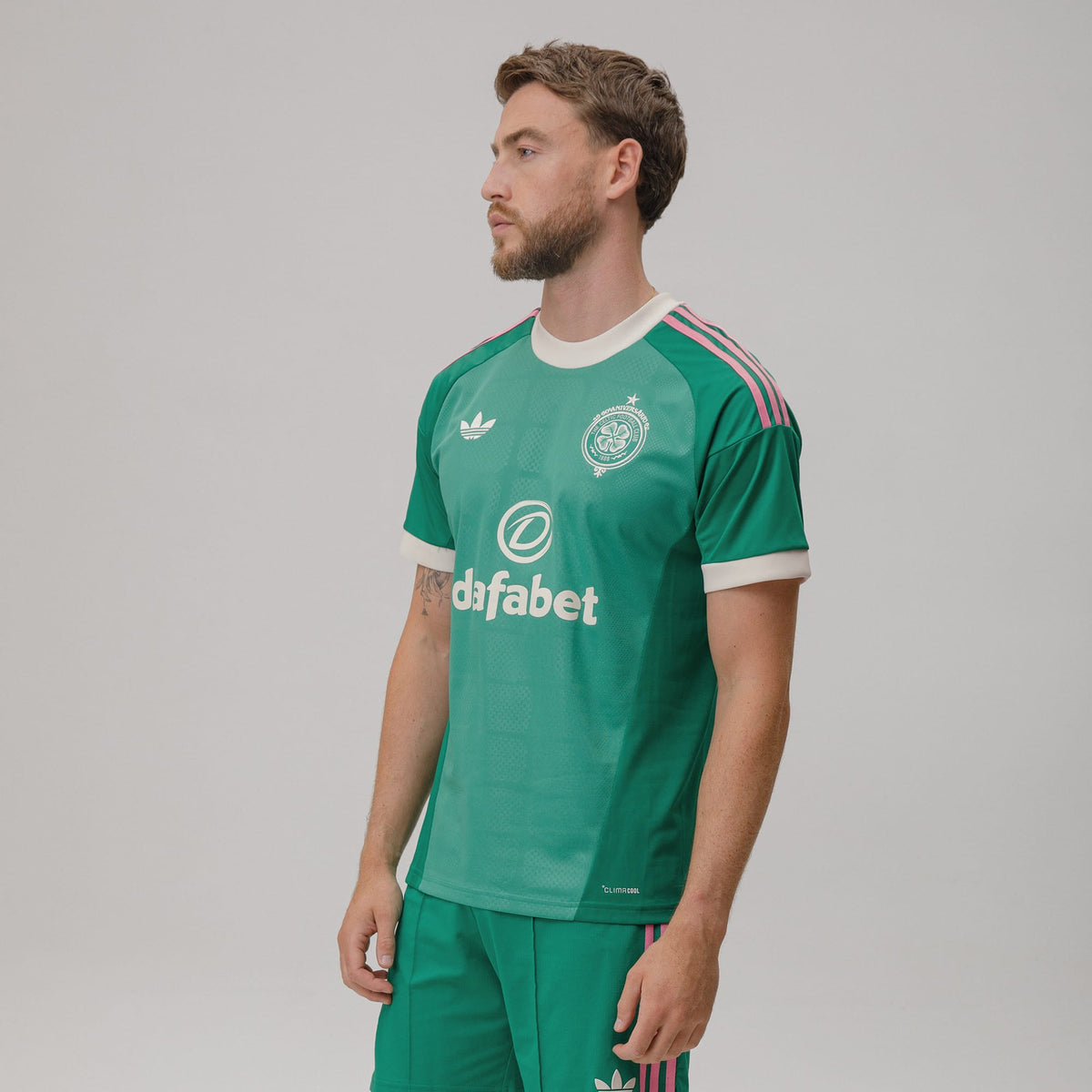 Celtic Men's 2026/27 Goalkeeper Short Sleeve Green Shirt