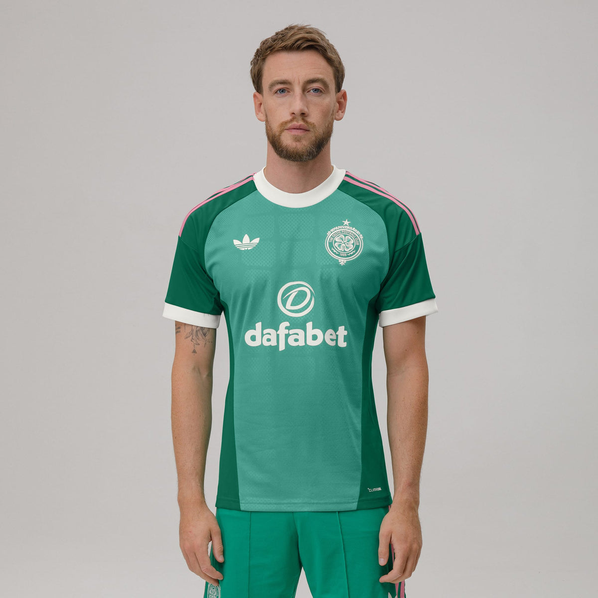 Celtic Men's 2026/27 Goalkeeper Short Sleeve Green Shirt