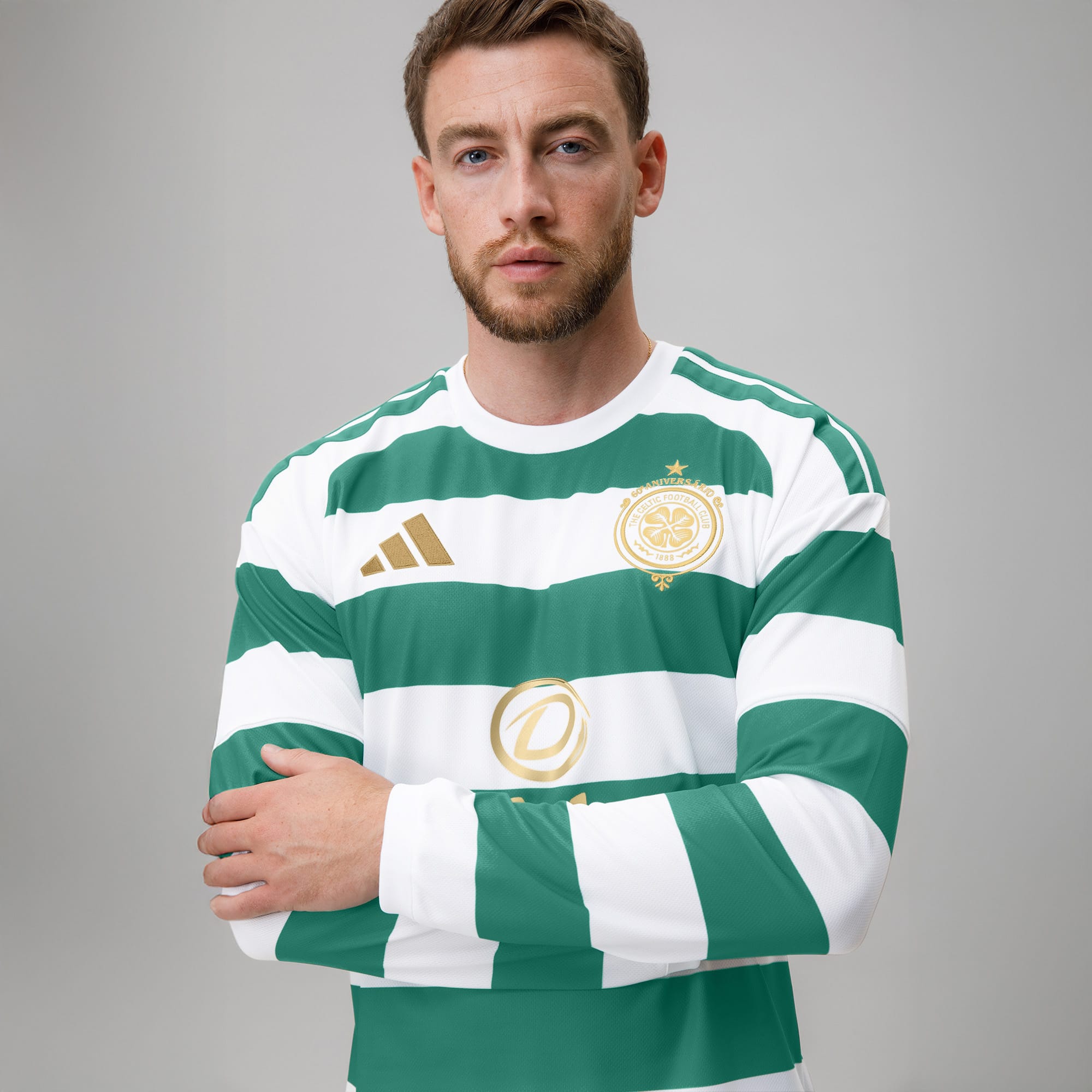 Celtic Men's 2026/27 Home Shirt with Long Sleeves – Official