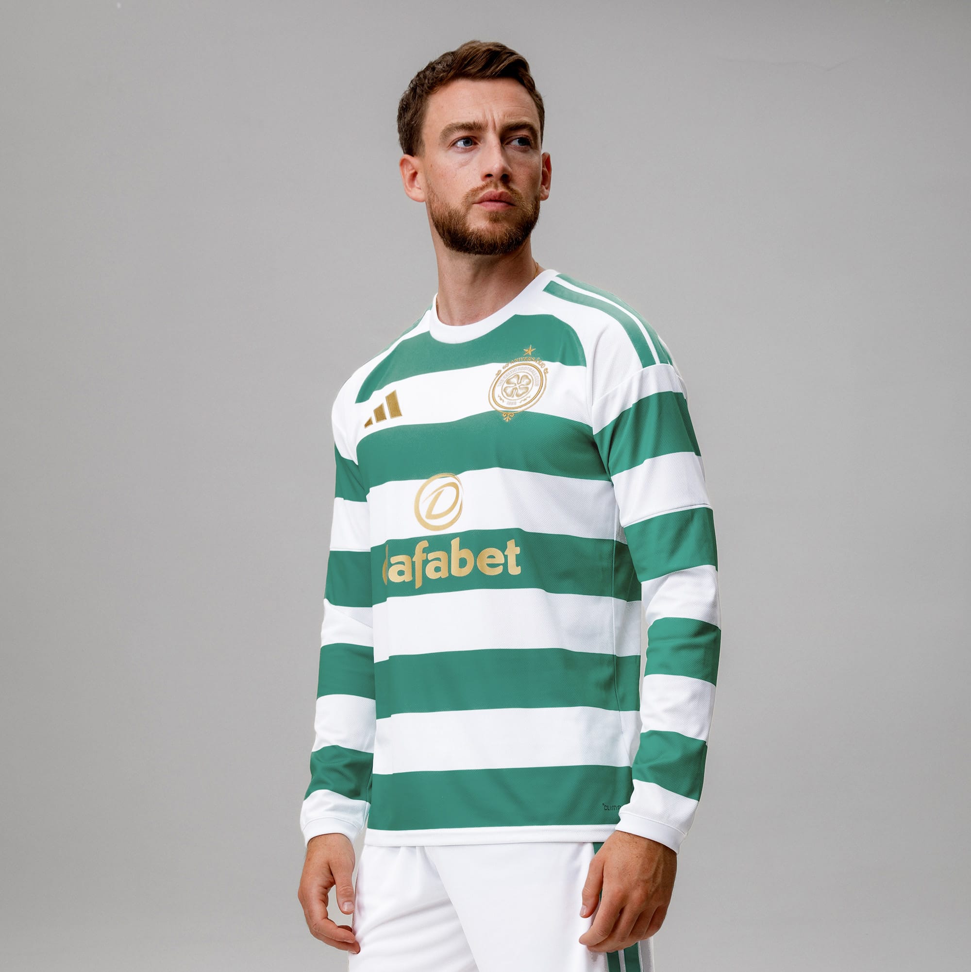 Celtic Men's 2026/27 Home Shirt with Long Sleeves – Official