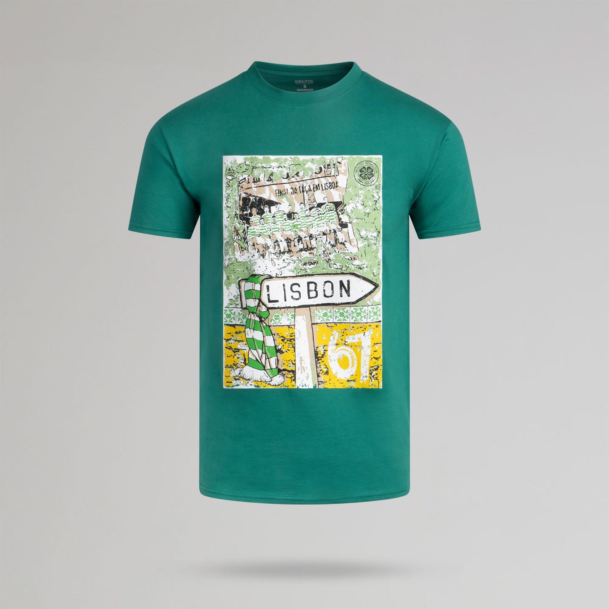 Celtic Men's Lisbon Sign Green T-Shirt