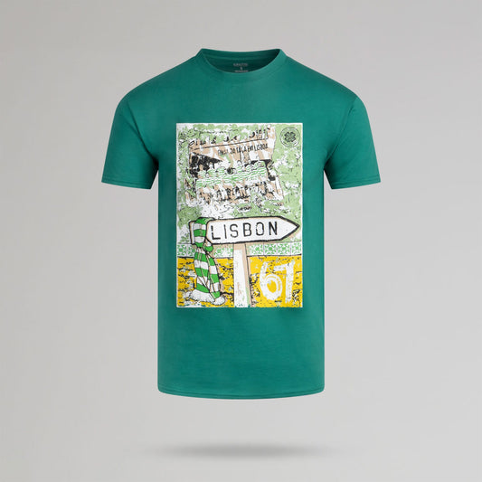 Celtic Men's Lisbon Sign Green T-Shirt