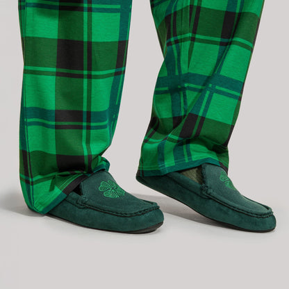 Celtic Mocassin Clover Slipper