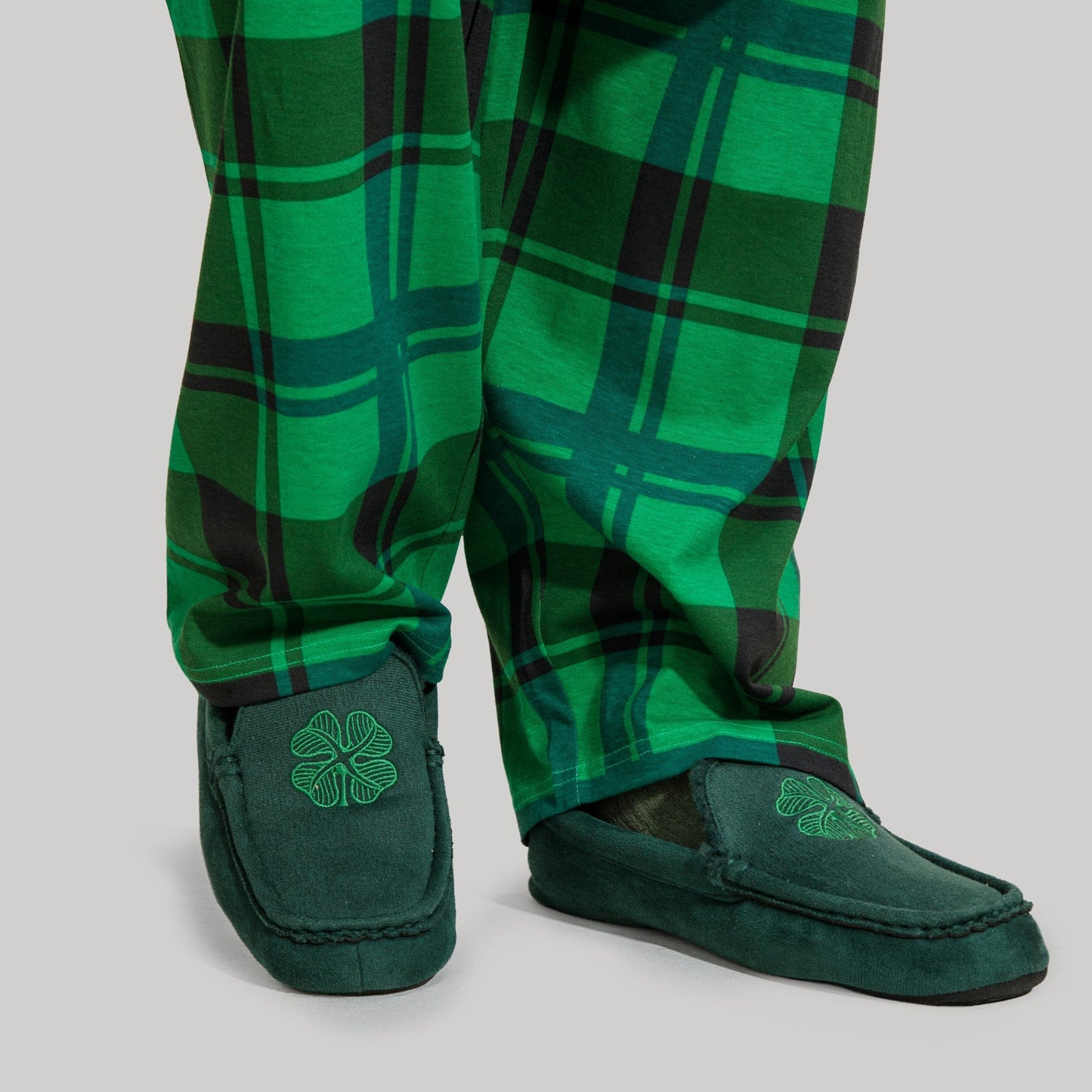 Celtic Mocassin Clover Slipper