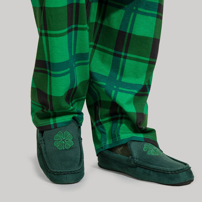 Celtic Mocassin Clover Slipper