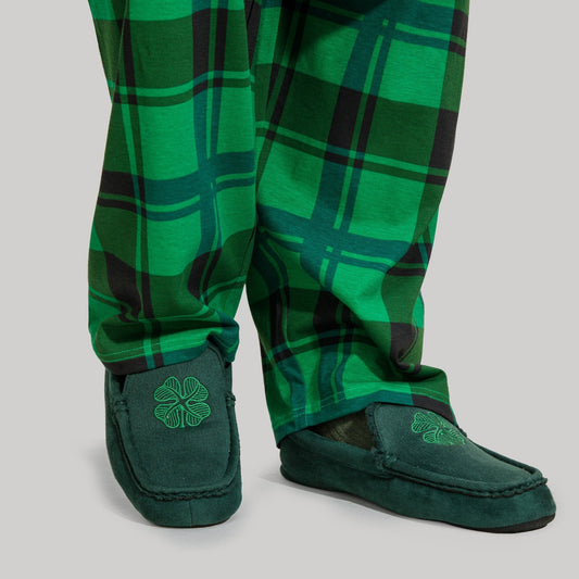 Celtic Mocassin Clover Slipper