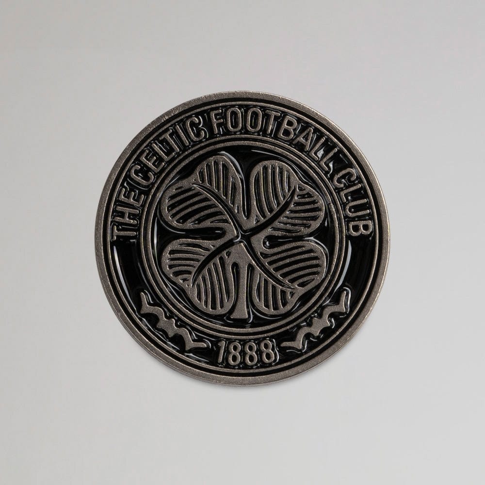 Celtic Nickel Crest Badge