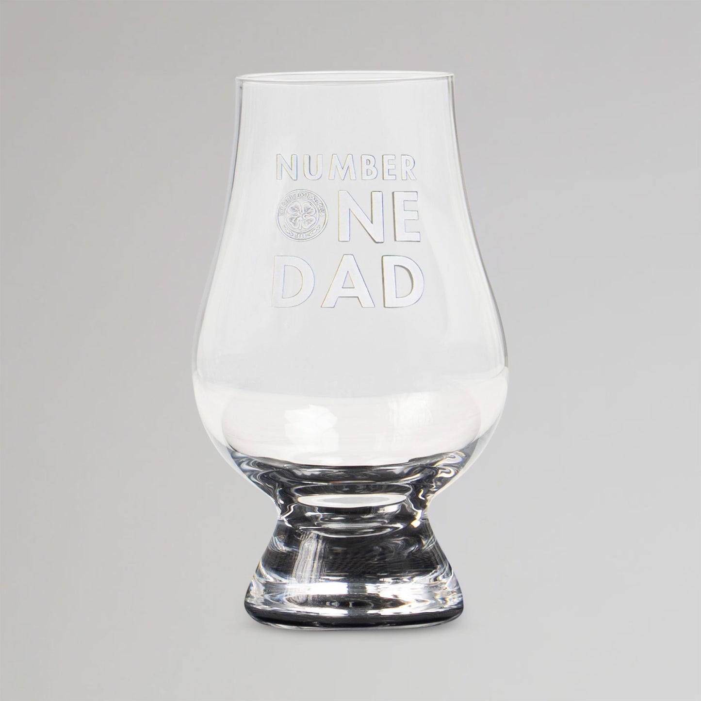 Celtic Number One Dad Glencairn Glass