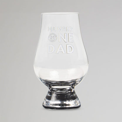 Celtic Number One Dad Glencairn Glass