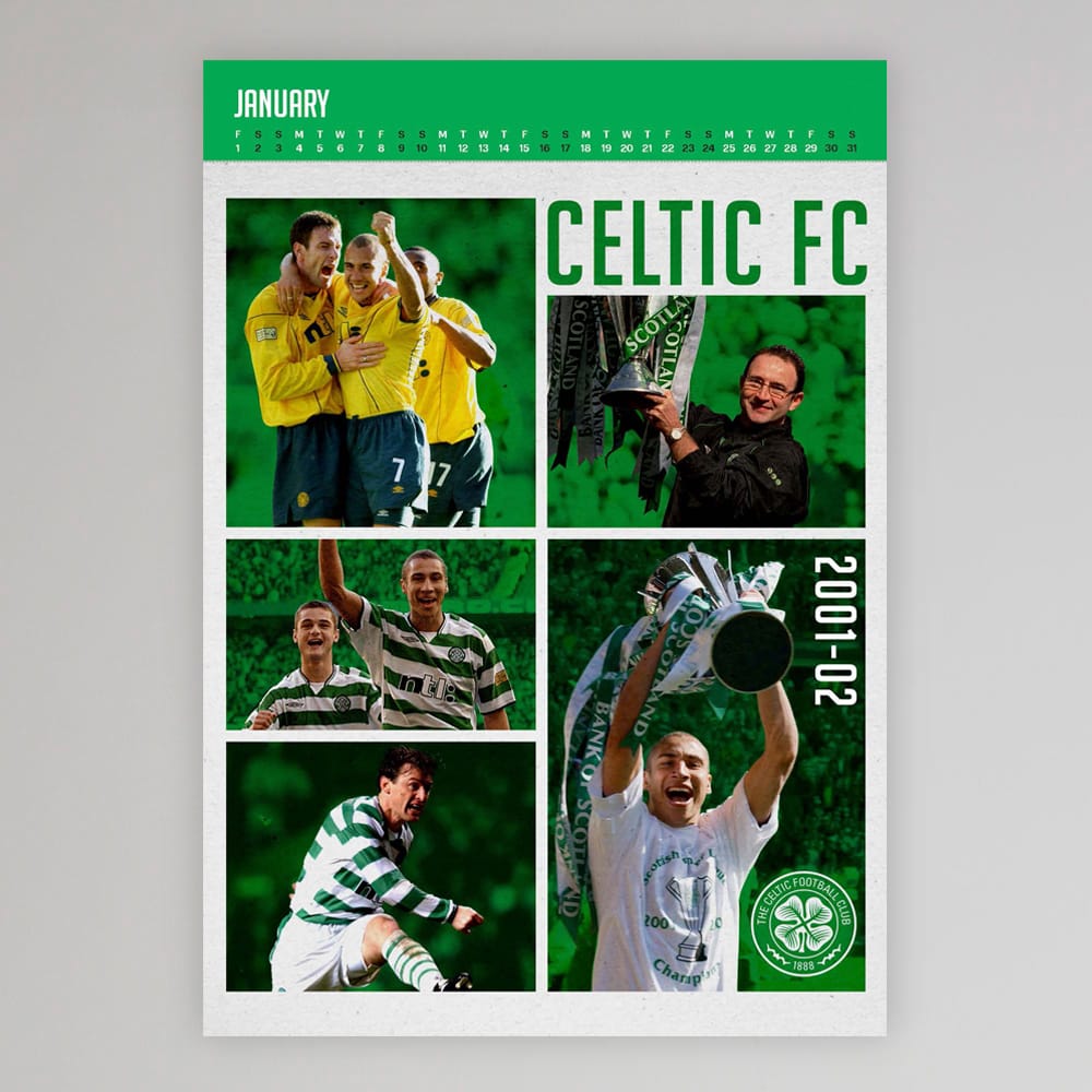 Celtic Official 2027 Deluxe Calendar