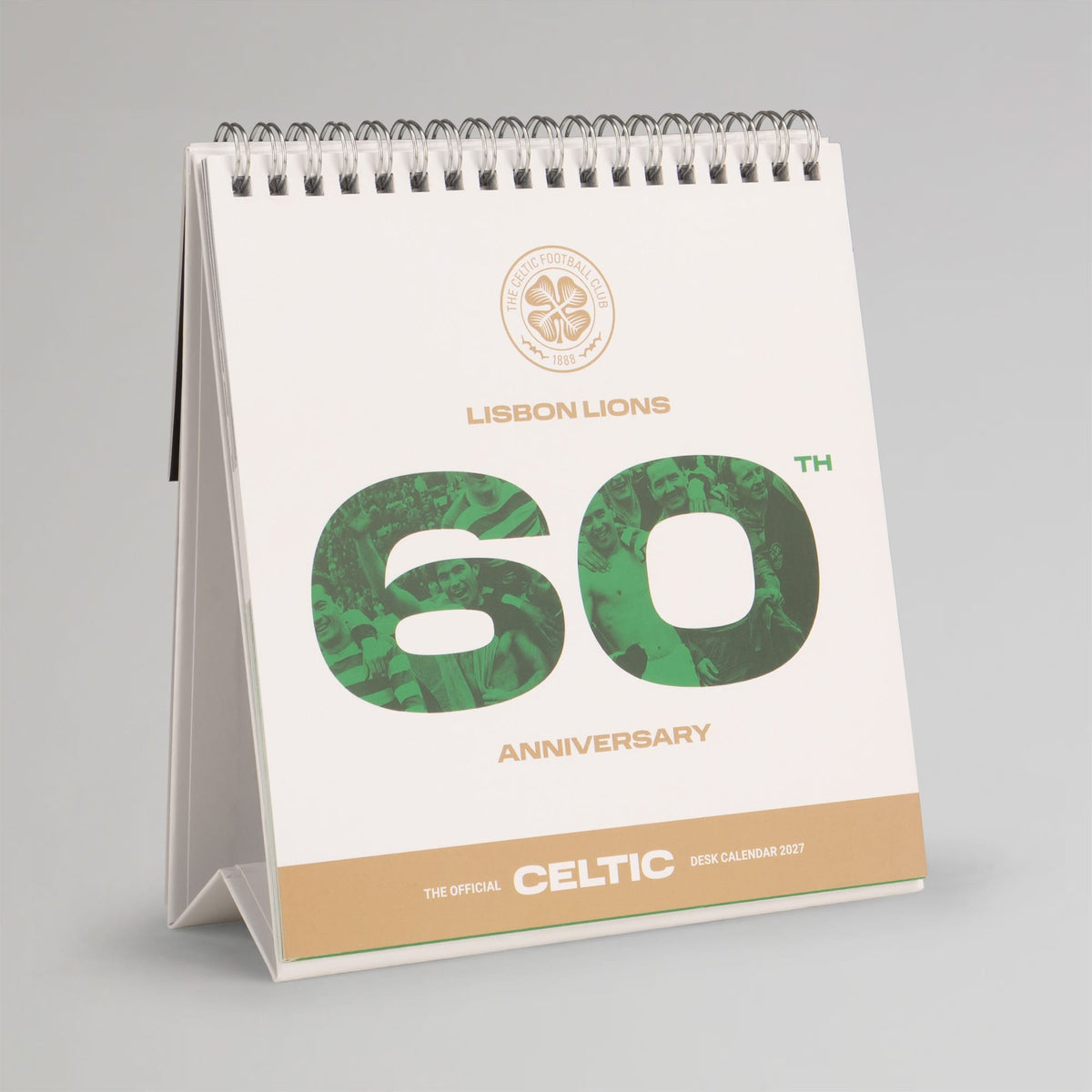 Celtic Official 2027 Lisbon Lions Desk Calendar