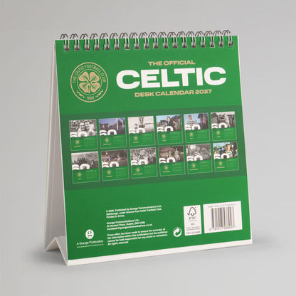 Celtic Official 2027 Lisbon Lions Desk Calendar