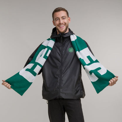 Celtic Oversized Text Scarf