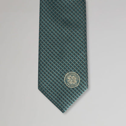 Celtic Pinstripe Dark Green Tie