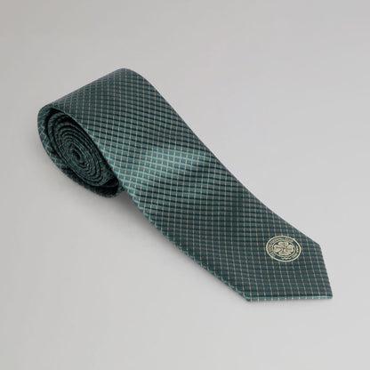 Celtic Pinstripe Dark Green Tie